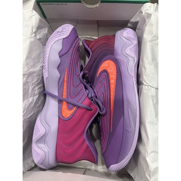 Nike Giannis Immortality 4 Enforcer Purple Lavender Basketball Sneaker Sz 11